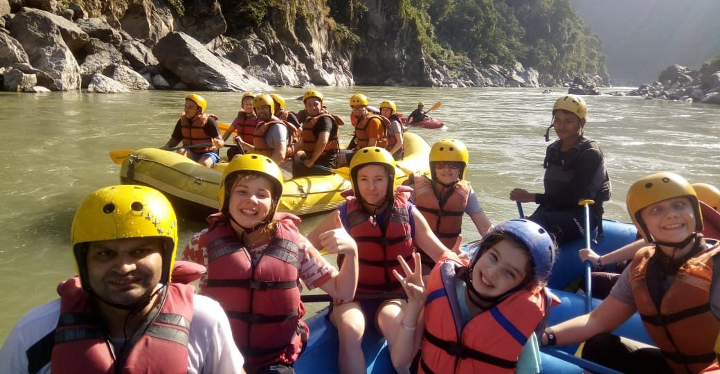 Rafting in Nepal