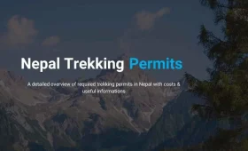 nepal trekking permit cost