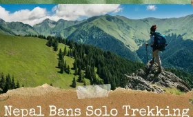 solo trek with guide