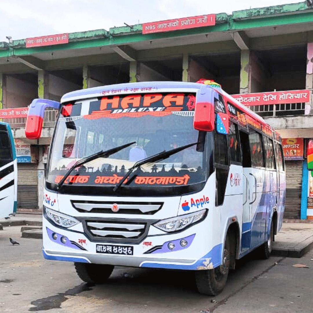 Kathmandu to Machha Khola Local bus