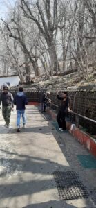Sequence of 108 holy water sprout shrines in Muktinath 