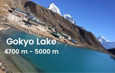 Gokyo Lakes (4700 m – 5000 m)