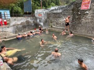 Natural hot spring in Tatopani