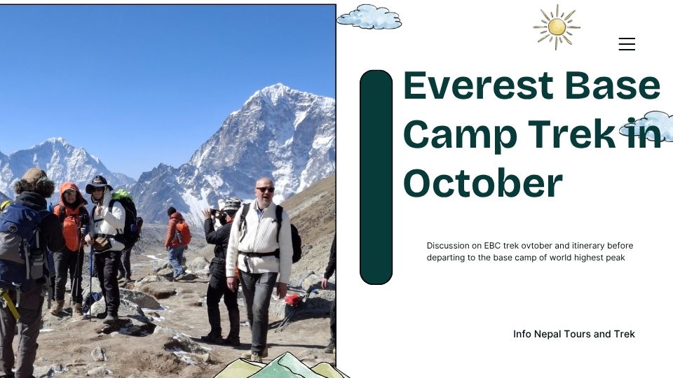 Everest Base camp Trek in October